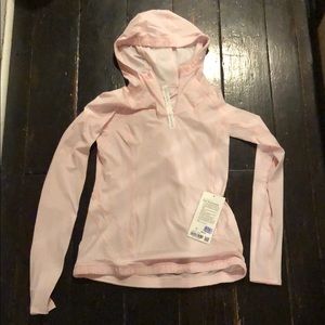 Lululemon light pink size size 6 pullover